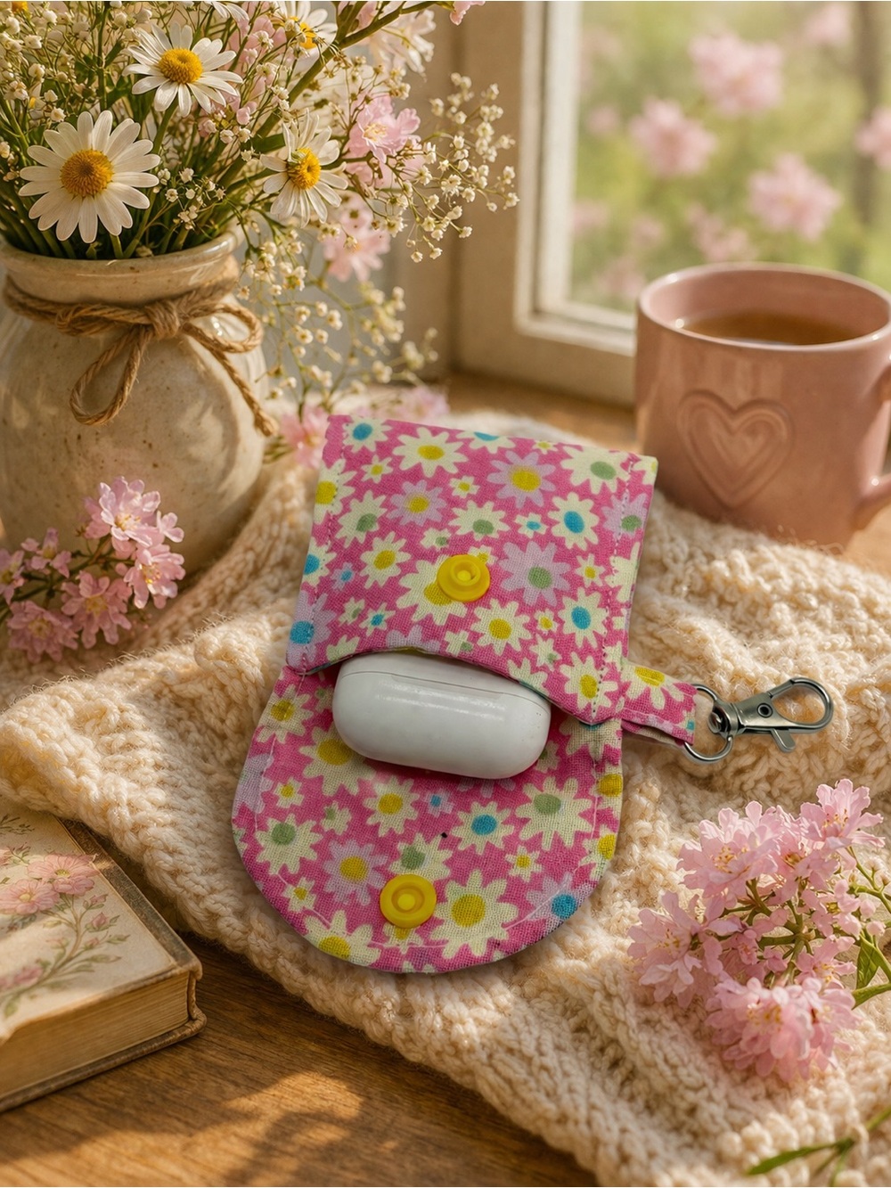 Spring Bloom Earbuds Case - Picture 3 of 4